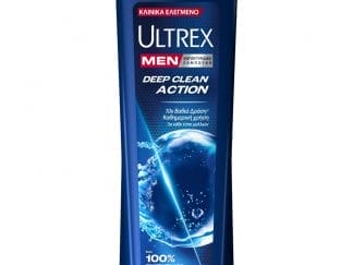 Ultrex Men Deep Clean Action Anti-Dandruff Shampoo Αντιπιτυριδικό Σαμπουάν Καθημερινής Χρήσης για Κάθε Τύπο Μαλλιών με Νιασιναμίδη 225ml