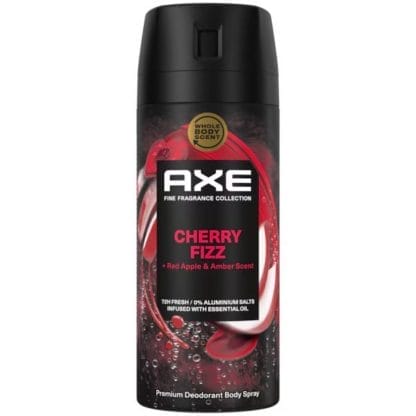 Axe Cherry Fizz 72h Fresh Premium Deodorant Body Spray Αποσμητικό Spray με Άρωμα Κεράσι 150ml