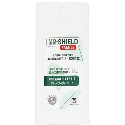 Menarini Mo-Shield Family Repellent Body Liquid Spray Απωθητικό Spray Σώματος για Κουνούπια & Σκνίπες, Κατάλληλο για Όλη την Οικογένεια 75ml