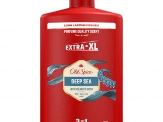 Old Spice Deep Sea 3 in 1 Shower Gel & Shampoo Ανδρικό Αφρόλουτρο - Σαμπουάν με Άρωμα Μεγάλης Διάρκειας Θαλάσσιας Αύρας με Ανθισμένα Λουλούδια & Κίτρο, με Αντλία 1L