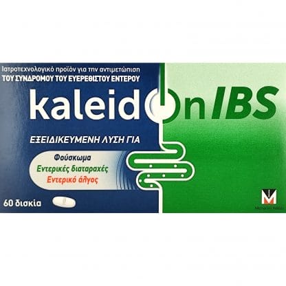 Menarini Kaleidon IBS Συμπλήρωμα Διατροφής με Προβιοτικά για την Αντιμετώπιση του Συνδρόμου του Ευερέθιστου Εντέρου & τη Σωστή Εντερική Λειτουργία 60tabs