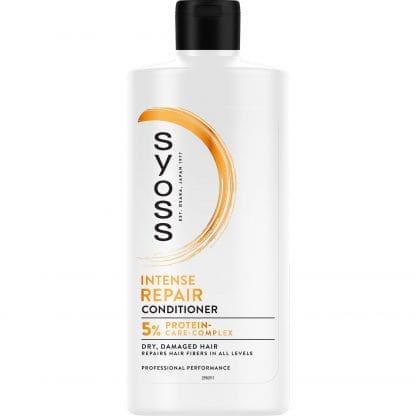 Syoss Intense Repair Dry, Damaged Hair Conditioner Ενυδατική Μαλακτική Κρέμα με 5% Protein-Care-Complex για Όμορφα & Δυνατά Μαλλιά με Υγιή Όψη 440ml