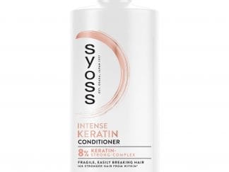 Syoss Intense Keratin Fragile, Easily Breaking Hair Conditioner Ενυδατική Μαλακτική Κρέμα με 8% Σύμπλεγμα Κερατίνης Εντατικής Περιποίησης για Δυνατά Μαλλιά από Μέσα προς τα Έξω 440ml