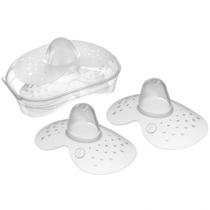 Mam Nipple Shields Skinsoft Silicone Κωδ 627 Προστατευτικά Θηλών από SkinSoft Σιλικόνη για Φυσική Αίσθηση 2 Τεμάχια - Large