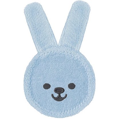 Mam Oral Care Rabbit Mouth Cleaning Glove 0m+, Κωδ 611B  Γάντι Καθαρισμού της Βρεφικής Στοματικής Κοιλότητας 1 Τεμάχιο - Μπλε
