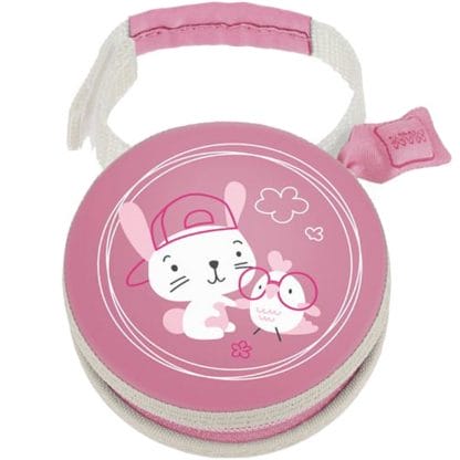 Mam Pod Soother Storage 0m+, Κωδ 325G Θήκη Μεταφοράς για 2 Πιπίλες 1 Τεμάχιο - Ροζ