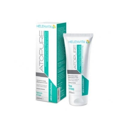 HELENVITA Atopure Skin Emulsion Καταπραϋντικό Γαλάκτωμα για Δέρμα με Τάση Ατοπίας 200ml