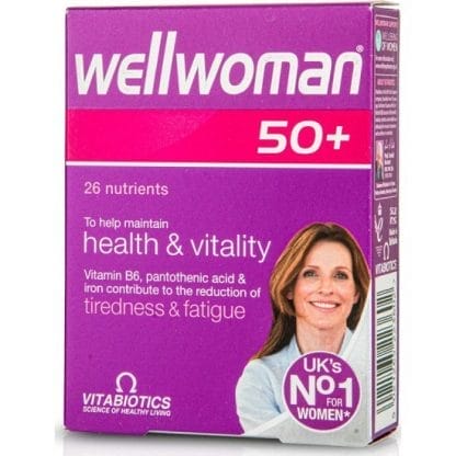 VITABIOTICS Wellwoman 50+ 30 Ταμπλέτες