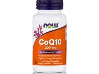 NOW FOODS CoQ10 200mg 60 Κάψουλες