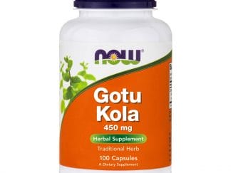Now Foods Gotu Kola 450mg Συμπλήρωμα Διατροφής για την Αντιμετώπιση Καταστάσεων Φλεβικής Ανεπάρκειας 100 VegCaps