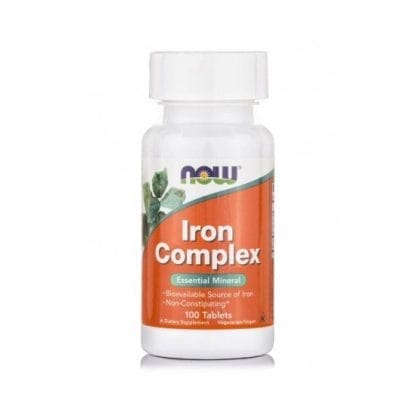 NOW FOODS Iron Complex 100 Ταμπλέτες