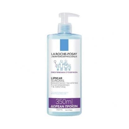 LA ROCHE POSAY Lipikar Surgras Καθαριστικό Σώματος Για Ευαίσθητο Και Ξηρό Δέρμα 750ml