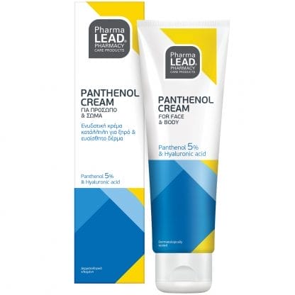 Pharmalead Panthenol Face & Body Cream Ενυδατική & Καταπραϋντική Κρέμα για Πρόσωπο & Σώμα Ιδανική για Ξηρό, Αφυδατωμένο & Ερεθισμένο Δέρμα με Πανθενόλη 100ml