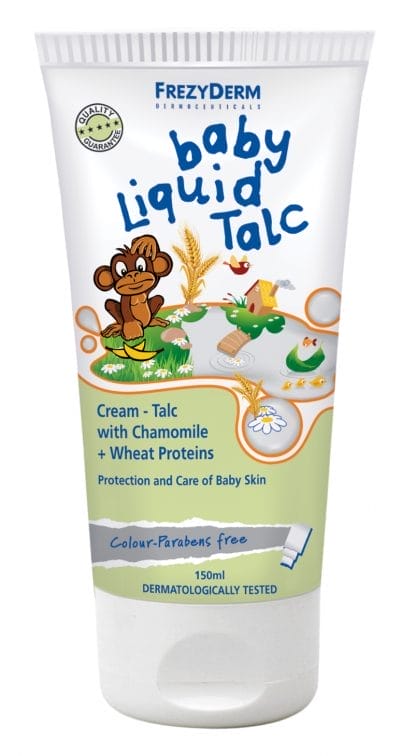 FREZYDERM Baby Liquid Talc 150ml