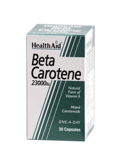 HEALTH AID Beta Carotene 2300iu 30 Κάψουλες