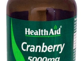 HEALTH AID Cranberry Extract 5000mg 60 Ταμπλέτες