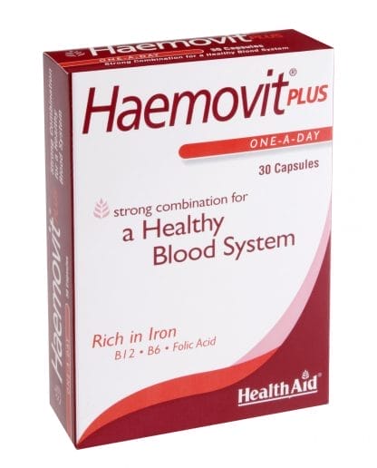 HEALTH AID Haemovit Plus 30 Κάψουλες