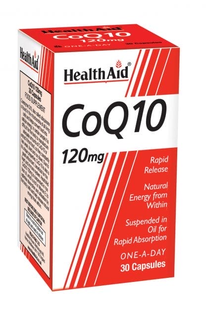 HEALTH AID CoQ10 120mg 30 Κάψουλες