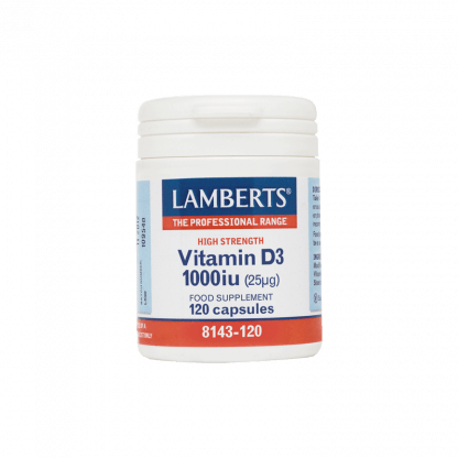 LAMBERTS Vitamin D3 1000iu 120tabs