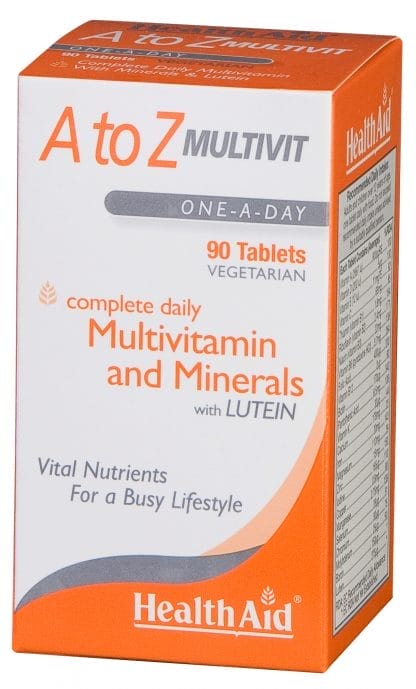 HEALTH AID A Τo Z Multivit 90 Ταμπλέτες