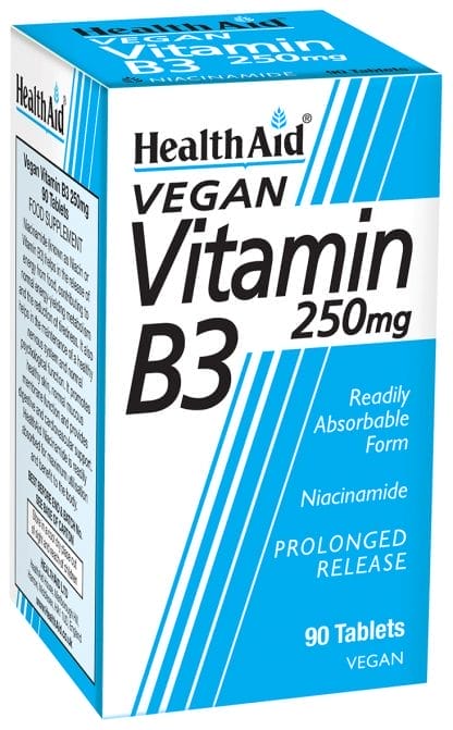 HEALTH AID Vitamin B3 250mg 90tabs