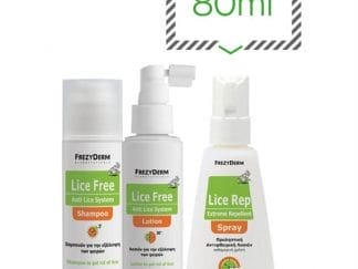 FREZYDERM Promo Lice Free Set Shampoo 125ml & Lotion 125ml & ΔΩΡΟ Lice Rep Spray Extreme 80ml
