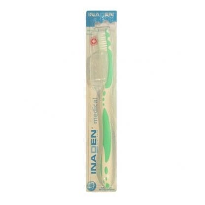 INADEN Medical Extra Soft Οδοντόβουρτσα Έξτρα Μαλακή 1 Τεμάχιο - Τιρκουάζ