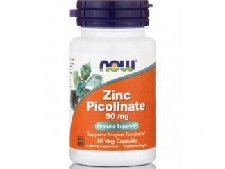 NOW FOODS Zinc Picolinate 50mg 60 Κάψουλες