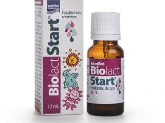 INTERMED Biolact Start Προβιοτικές Σταγόνες Για Την Διατήρηση Της Χλωρίδας Του Εντέρου Για Παιδιά 12ml