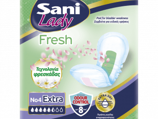 Σερβιέτες Ακράτειας Sani Lady Fresh Extra Nο4 16Τεμ