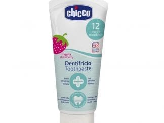 Chicco Οδοντόκρεμα Με Φθόριο Γεύση Φράουλα 12M+, 50ml