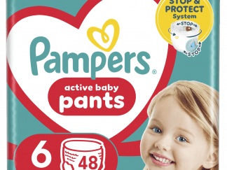 Πάνες Pampers Active Baby Pants Giant Pack No6 (14-19kg) 48τμχ