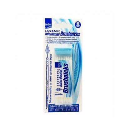 INTERMED Ergonomic Interdental Brushpicks Οδοντογλυφίδες Μεσοδόντιου Καθαρισμού 60 Τεμάχια