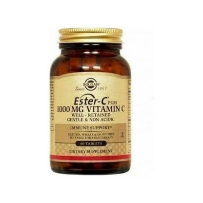 SOLGAR Ester-C 1000mg Βιταμίνη C 60 Ταμπλέτες