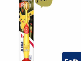 Aim 7+ Ετών Παιδική Οδοντόβουρτσα Pokemon Κίτρινη