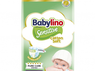 Πάνες Babylino Sensitive Cotton Soft Value Pack No3 (4-9Kg) 56τεμ