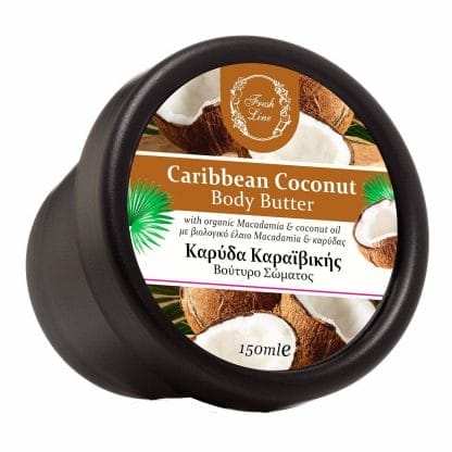 Fresh line Caribbean Coconut Βούτυρο Σώματος 150ml