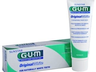 Gum 1745 Original White Toothpaste Οδοντόκρεμα για Φυσικά Λευκά Δόντια 75ml