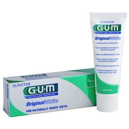 Gum 1745 Original White Toothpaste Οδοντόκρεμα για Φυσικά Λευκά Δόντια 75ml