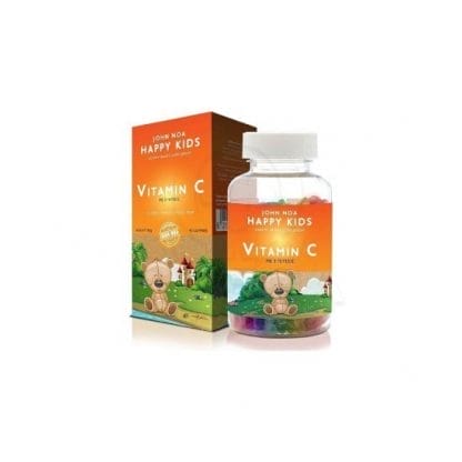 JOHN NOA Happy Kids Vitamin C Σε 3 Γεύσεις 90 Zελεδάκια