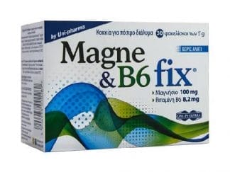 UNI-PHARMA Magne & B6 Fix 30 φακελίσκοι