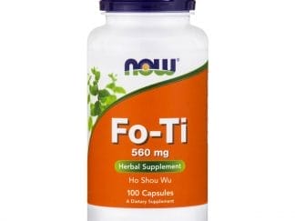 Now Foods Fo-Ti 560mg Φυτικό Συμπλήρωμα Διατροφής για Ενέργεια, Αποτοξίνωση & Τόνωση του Οργανισμού 100veg.caps