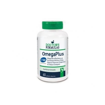 DOCTOR'S FORMULAS Omegaplus Φόρμουλα Ιχθυελαίων 60 Κάψουλες