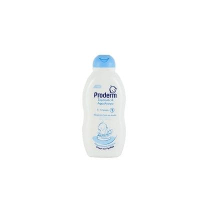 Proderm Σαμπουάν & Αφρόλουτρο No1 (0-12 Μηνών) 200ml