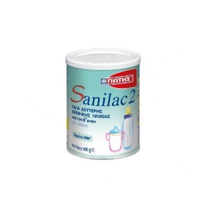 SANILAC No2 Βρεφικό Γάλα 400gr