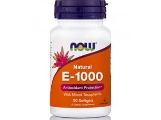 NOW FOODS Vitamin E 1.000IU 50 Μαλακές Κάψουλες