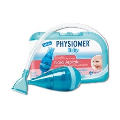 PHYSIOMER Baby Nasal Aspirator Ρινικός Αποφρακτήρας 1 Τεμάχιο