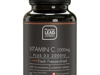 PHARMALEAD Black Range Vitamin C 1000mg Plus D3 2000 IU 30 κάψουλες
