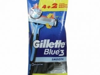 GILLETTE Blue 3 Smooth Ξυραφάκια Μιας Χρήσης Με 3 Λεπίδες Και Λιπαντική Ταινία 4+2 Τεμάχια