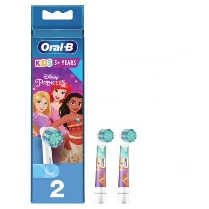 ORAL-B Ανταλλακτικό Για Ηλεκτρική Οδοντόβουρτσα Disney Για 3+ Χρονών 2 Τεμάχια - Princess